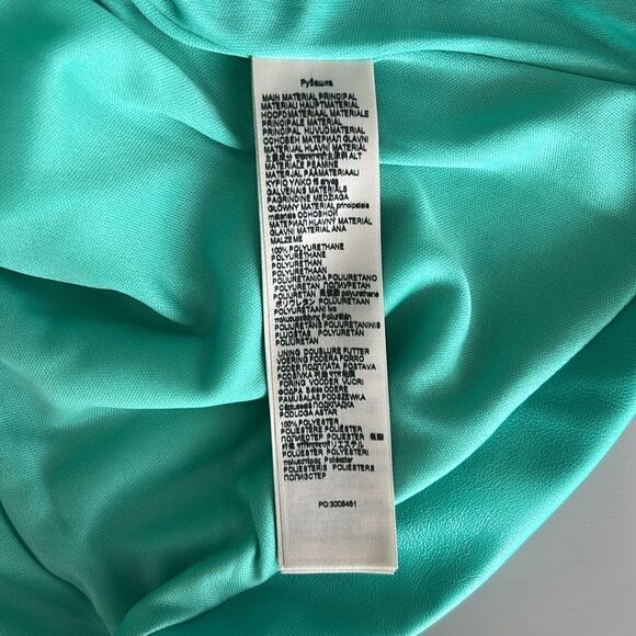 NWOT 7 for all mankind Ruched Faux-Leather Cami Size M - Picture 6 of 9